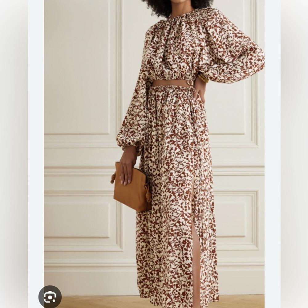 Matteau Silk Maxi Skirt - Picture 2 of 6